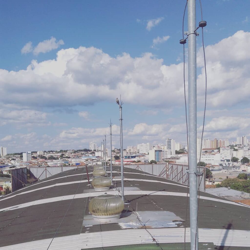 Serviço Fundo SPDA Para-Raio 6